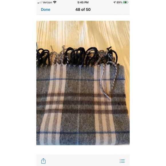 Enzo mantovani wool and cashmere scarf - Picture 4 of 6